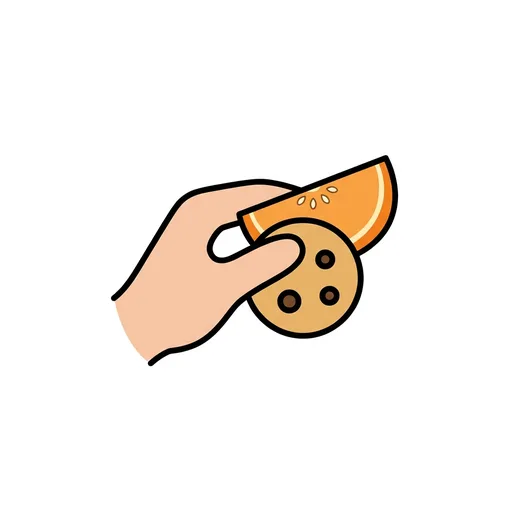 Pictograma de merienda (comida y bebida) para SAAC y logopedia