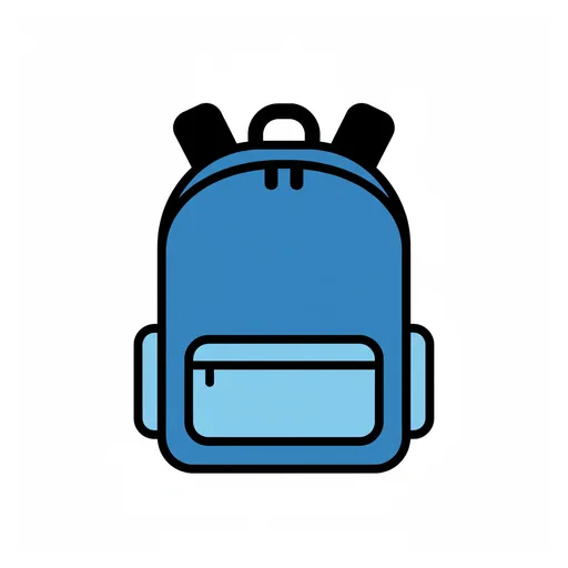Pictograma de mochila (ropa y complementos) para SAAC y logopedia