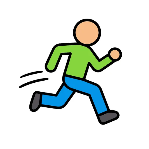Pictograma de movimiento (acciones y verbos) para SAAC y logopedia