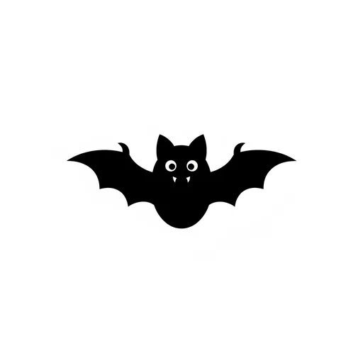 Pictograma de murciélago (animales) para SAAC y logopedia