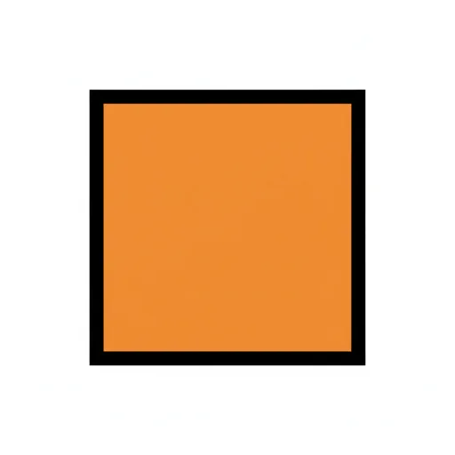 Pictograma de naranja (colegio, números y colores) para SAAC y logopedia