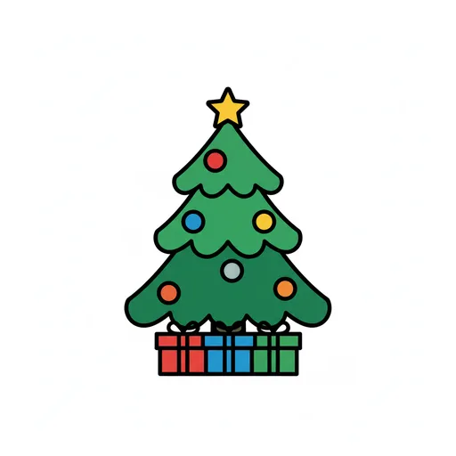 Pictograma de Navidad (tiempo, naturaleza y fiestas) para SAAC y logopedia