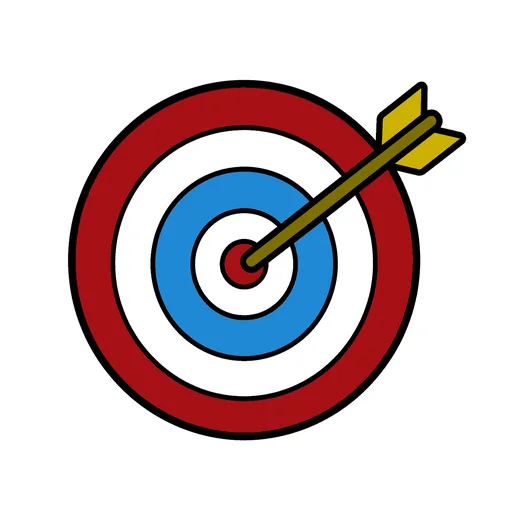 Pictograma de objetivo (colegio, números y colores) para SAAC y logopedia