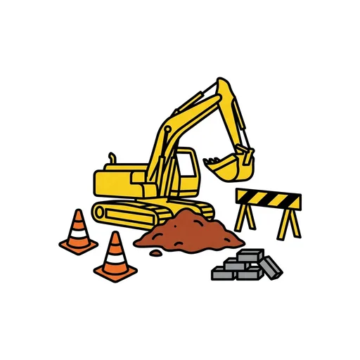 Pictograma de obras (objetos cotidianos) para SAAC y logopedia