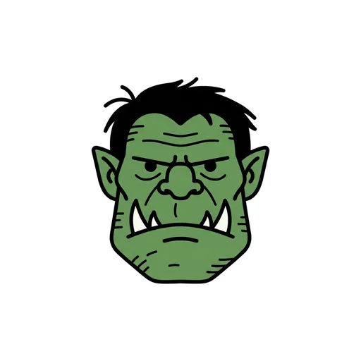 Pictograma de orco (objetos cotidianos) para SAAC y logopedia