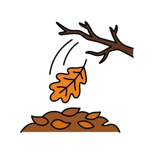 Pictograma de otoño (tiempo, naturaleza y fiestas) para SAAC y logopedia