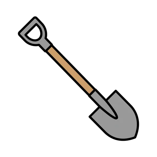 Pictograma de pala (objetos cotidianos) para SAAC y logopedia