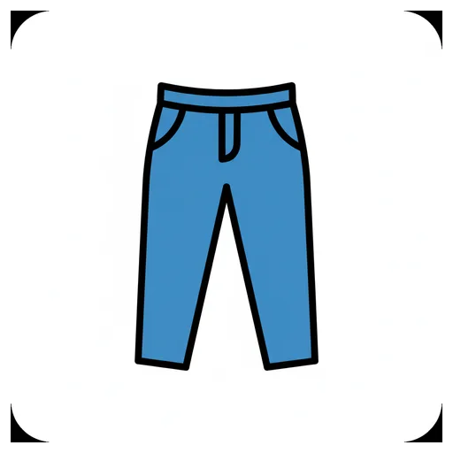 Pictograma de pantalón (ropa y complementos) para SAAC y logopedia