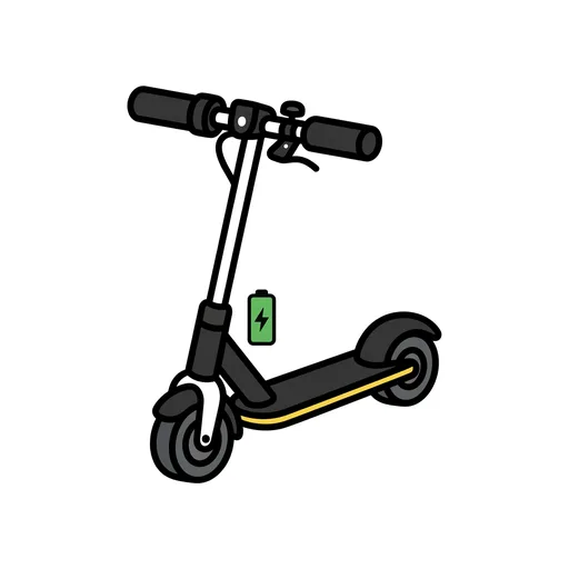 Pictograma de patinete eléctrico (objetos cotidianos) para SAAC y logopedia