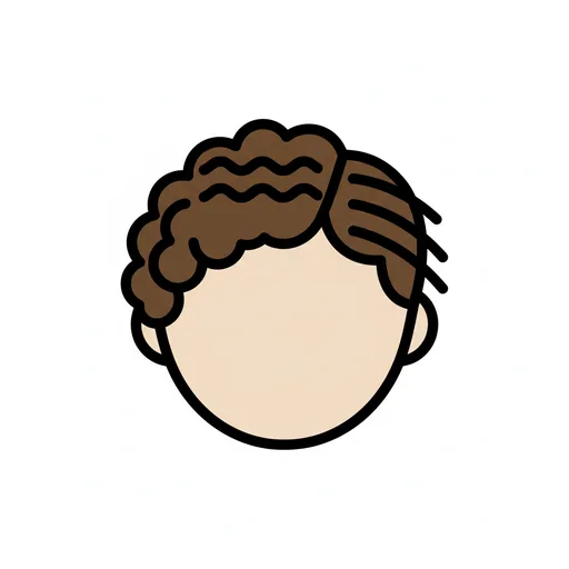 Pictograma de pelo (cuerpo y salud) para SAAC y logopedia