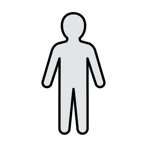 Pictograma de persona (familia y profesiones) para SAAC y logopedia