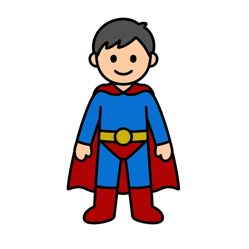 Pictograma de personaje (ocio, música y tecnología) para SAAC y logopedia