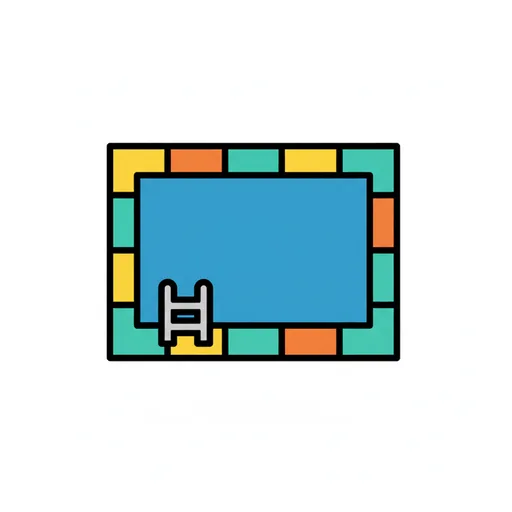 Pictograma de piscina (lugares y transporte) para SAAC y logopedia