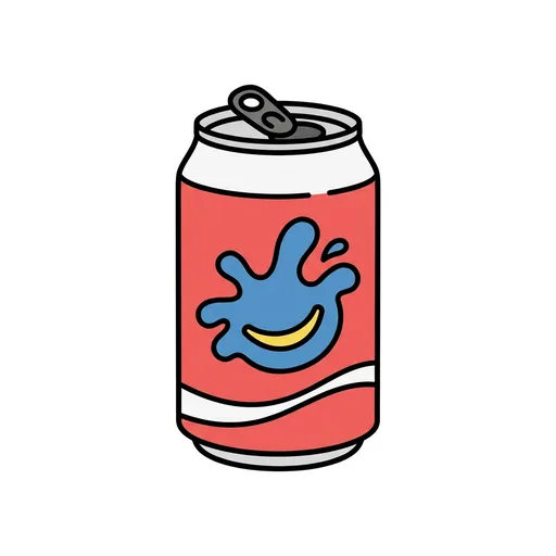 Pictograma de refresco (comida y bebida) para SAAC y logopedia