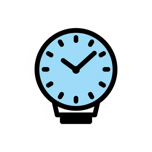 Pictograma de reloj (ropa y complementos) para SAAC y logopedia