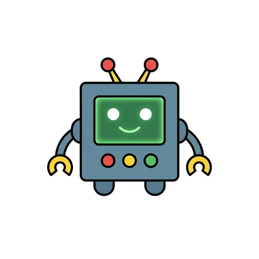 Pictograma de robot (ocio, música y tecnología) para SAAC y logopedia