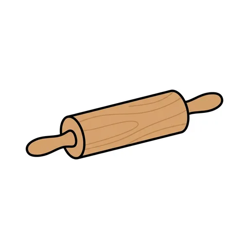 Pictograma de rodillo (objetos cotidianos) para SAAC y logopedia