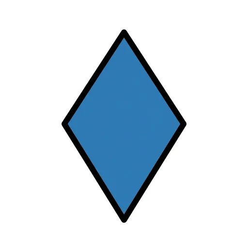 Pictograma de rombo (colegio, números y colores) para SAAC y logopedia