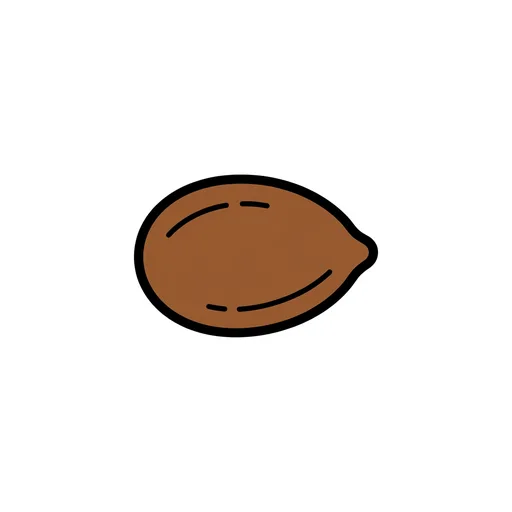 Pictograma de semilla (objetos cotidianos) para SAAC y logopedia