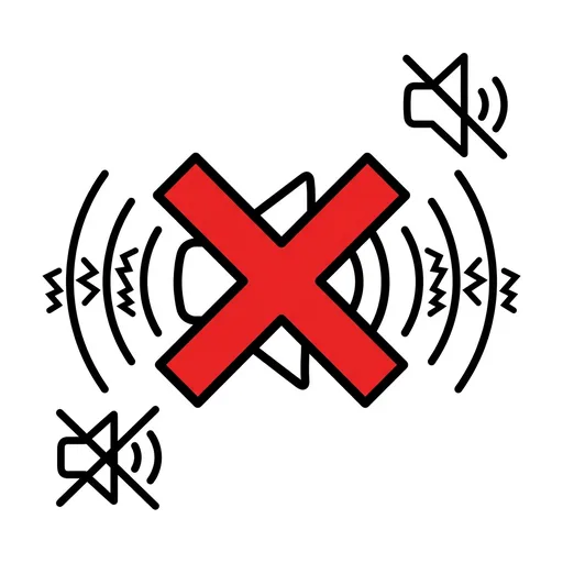 Pictograma de sonido incorrecto (palabras y comunicación) para SAAC y logopedia