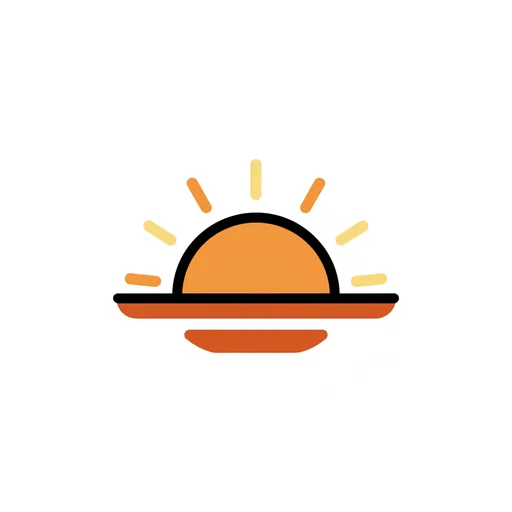 Pictograma de tarde (tiempo, naturaleza y fiestas) para SAAC y logopedia