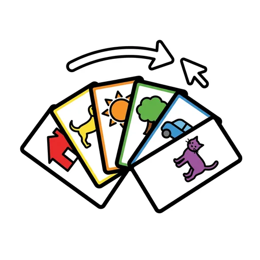 Pictograma de tarjetas (objetos cotidianos) para SAAC y logopedia