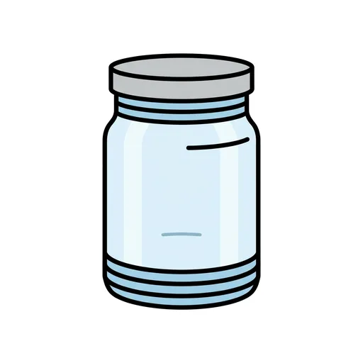 Pictograma de tarro (objetos cotidianos) para SAAC y logopedia
