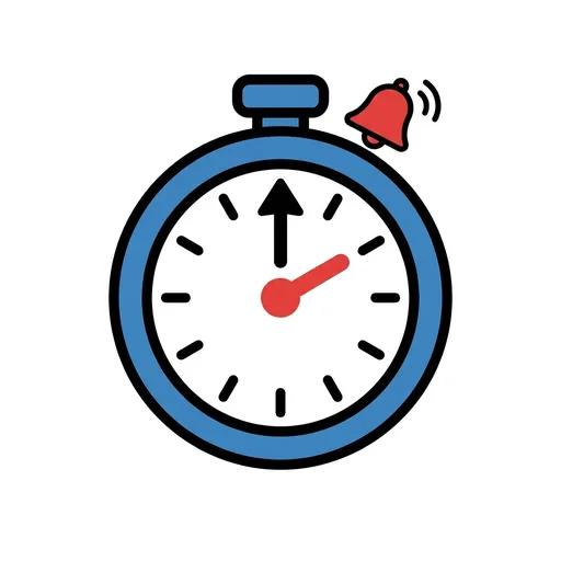 Pictograma de temporizador (objetos cotidianos) para SAAC y logopedia