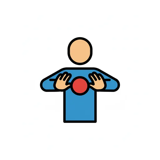 Pictograma de tener (acciones y verbos) para SAAC y logopedia