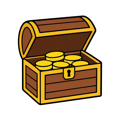 Pictograma de tesoro (objetos cotidianos) para SAAC y logopedia