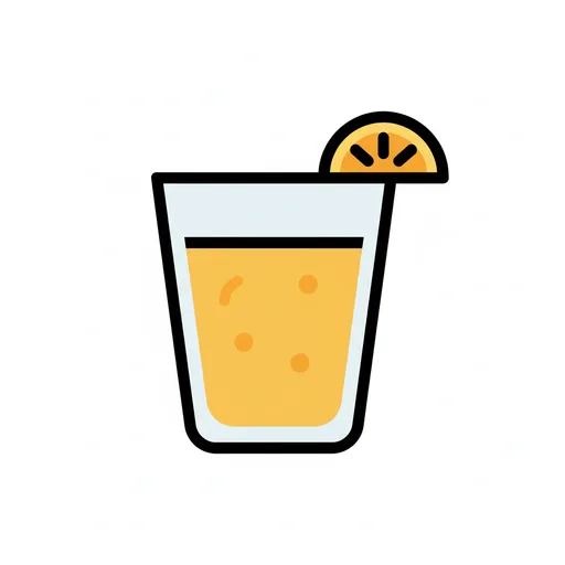 Pictograma de zumo (comida y bebida) para SAAC y logopedia