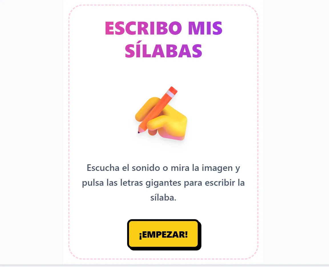 SILABAS · Logopedia